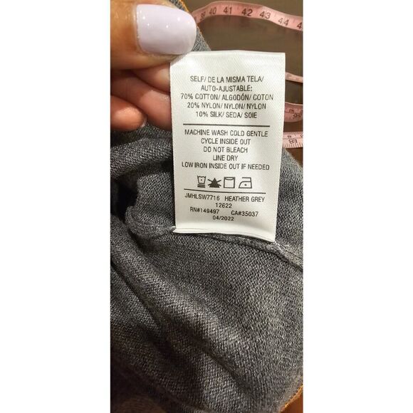 NWT Joe's Jeans Men's Gray Polo Sweater Size Medium - Picture 8 of 9